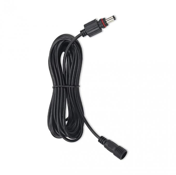 Waterproof Male to Female DC Jack 5.5x2.1mm 5.5x2.5mm 3.5x1.35mm Power Extension Cable for LED Light 4