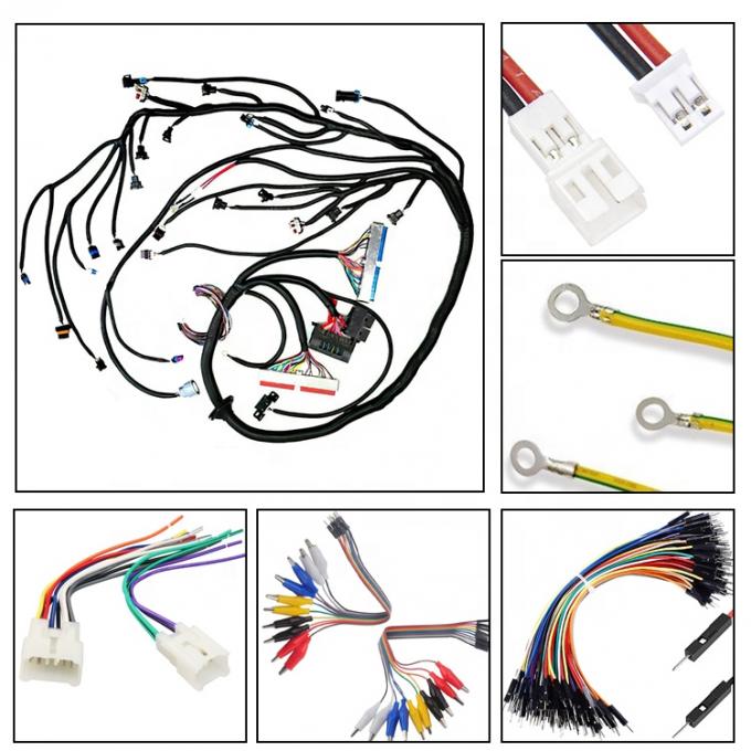 Custom JST PH XH SH Molex Crimp Dupont IDC Terminal Connector  Wire Harness Cable 1