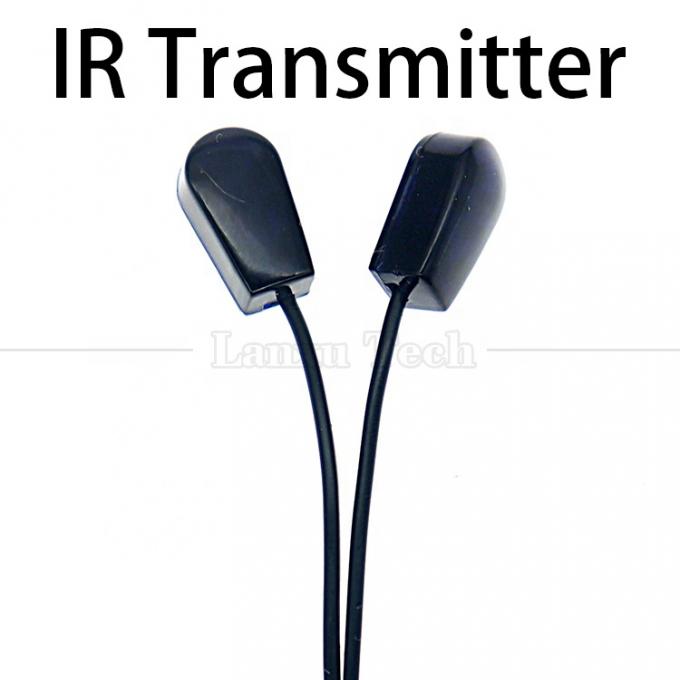 Splitter 3.5mm Audio Jack Infrared Remote Mi Emitter IR Transmitter Receiver Extender Cable for TV 1