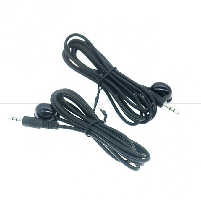 3.5mm Audio Jack IR Remote Mi Infrared transmitter Blaster Emitter Receiver Extender Cable for STB DVD 4