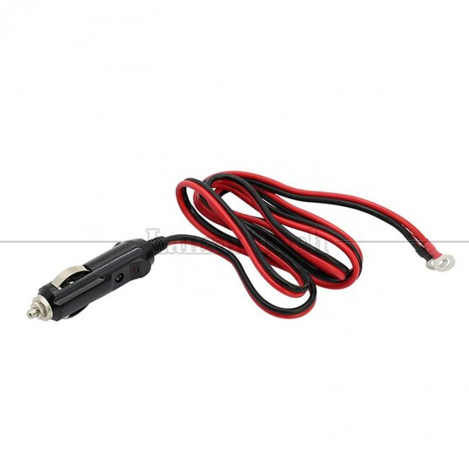 15A High Current DC Power Cigarette Plug to O Round Shape Terminal Cable for Car 2