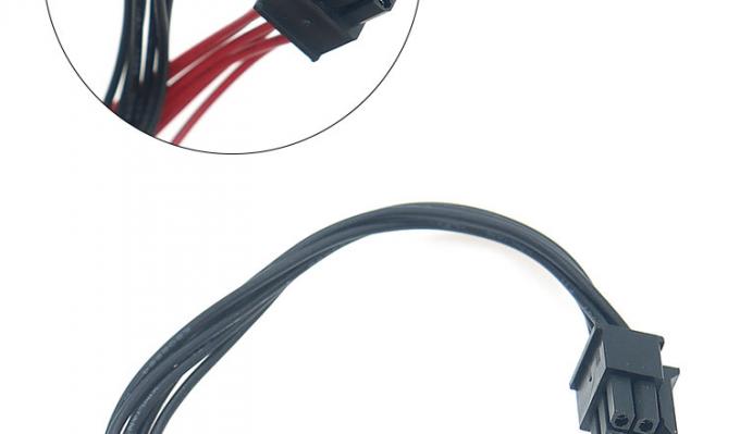 Custom Male to Female 4 6 8 Pin Molex Micro Fit 3.0 Connector Harness Cable 3