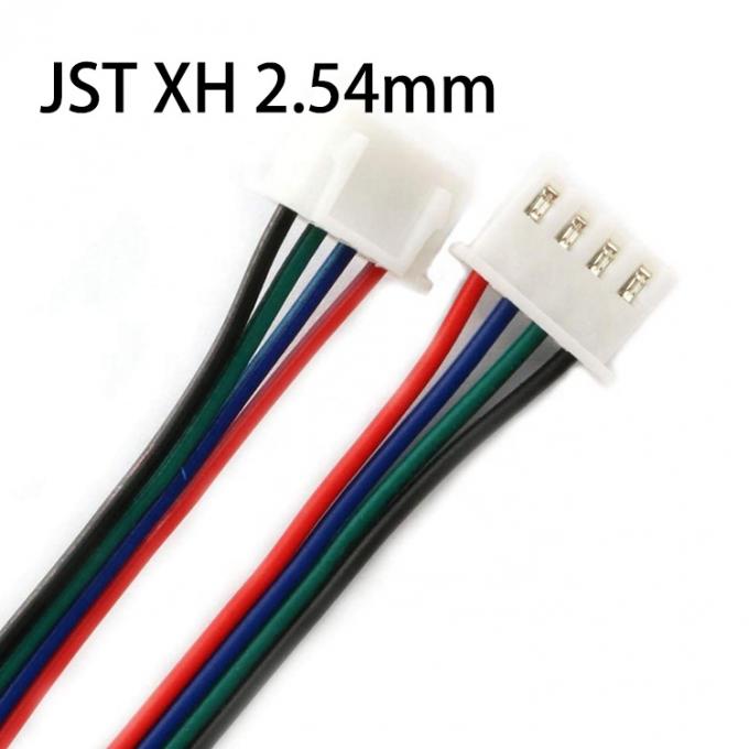 Custom 2.54mm Pitch JST XH 2 3 4 5 6 7 8 9 10  11 12 13 14 16 PIN  Connector Cable 1