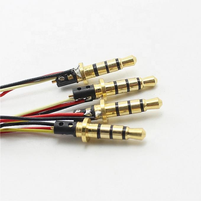 Custom 3.5mm TRRS Audio Jack to 3 Pin Molex 1.25mm Pitch Connector Wire Cable 1