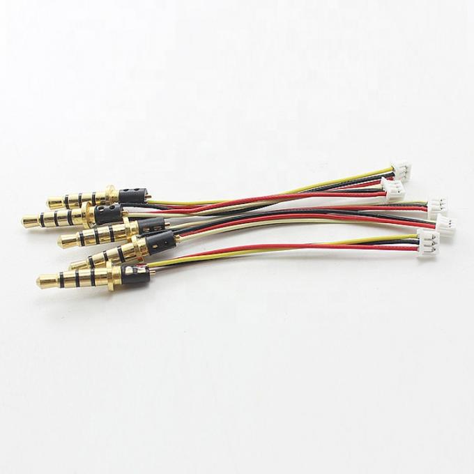 Custom 3.5mm TRRS Audio Jack to 3 Pin Molex 1.25mm Pitch Connector Wire Cable 3