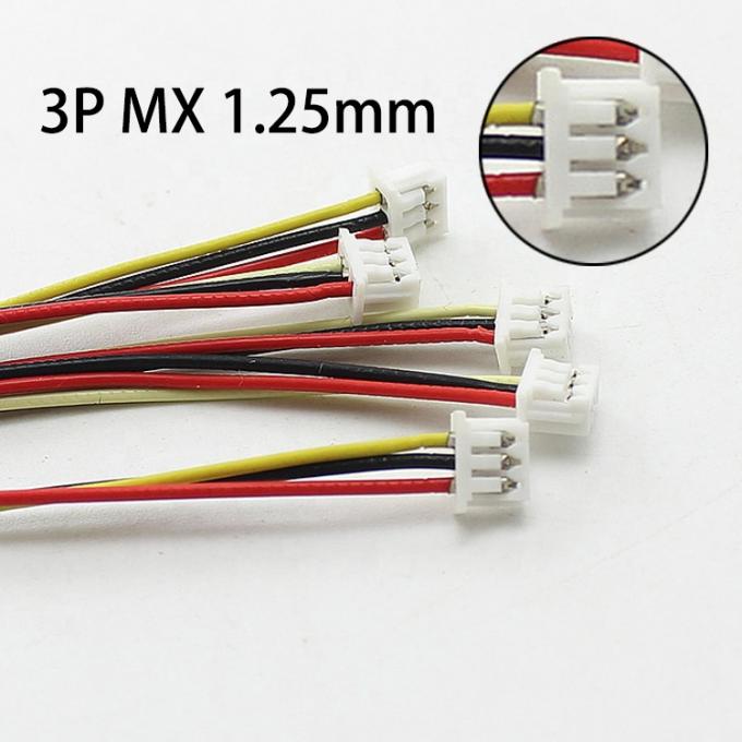 Custom 3.5mm TRRS Audio Jack to 3 Pin Molex 1.25mm Pitch Connector Wire Cable 2