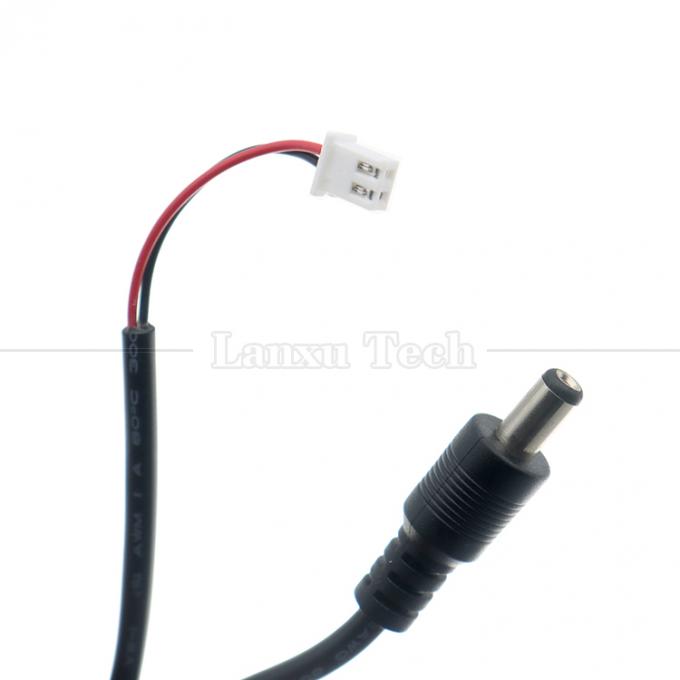 Customized Wire Harness 5.5x2.1mm Male DC Barrel Jack to JST XH Female Connector Cable 0