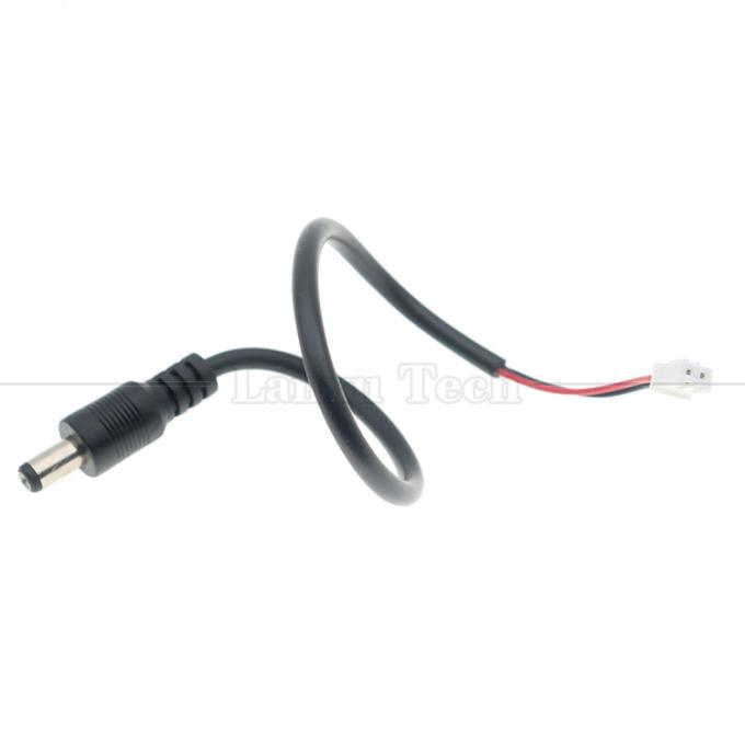 Customized Wire Harness 5.5x2.1mm Male DC Barrel Jack to JST XH Female Connector Cable 4