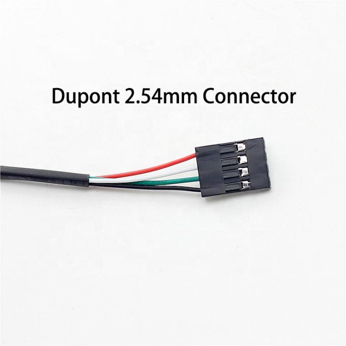 Custom 4 Pin Dupont 2.54mm to Molex 1.25mm Pitch Connector Wire Harness Assembly Cable 1