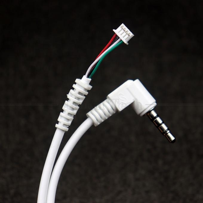 Customized 3.5mm Audio Jack TRRS to JST MX 1.25mm 4p Wire Harness Cable 3