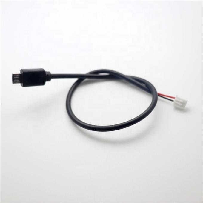 Custom 10cm 30cm 0.5m 1m Micro B 5P to 2P JST XH 2.54mm Connector Wire Cable 5