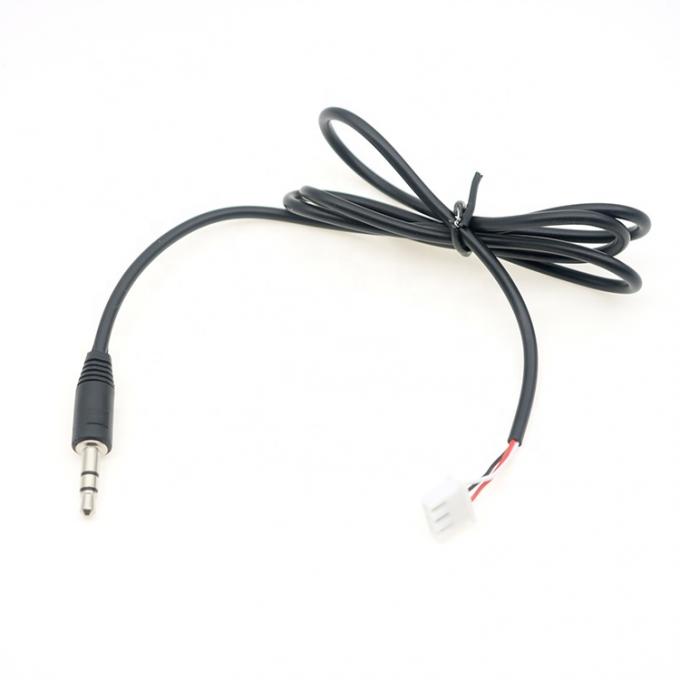 Customized 3.5mm TRS Audio Jack to JST XH 3 Pin Connector Cable 3