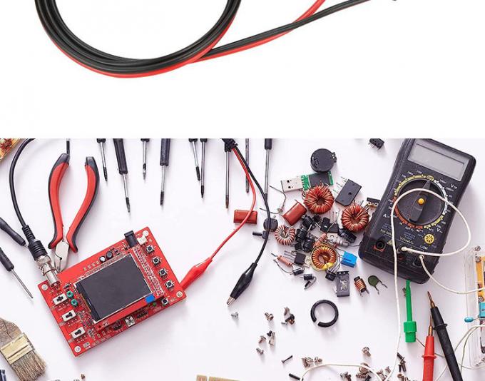 Crocodile Alligator Clip to Banana Plug Test Lead Wire Cable for Multimeters Circuit 5