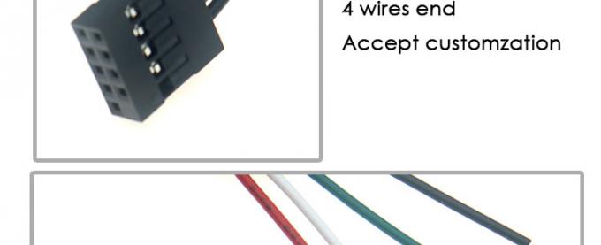 OEM 2.54mm Pitch 9 PIN Header Dupont Connector Wire Harness Cable 4