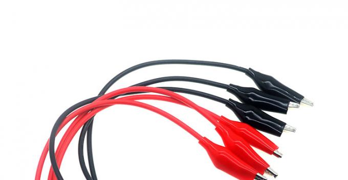 12V Red Black Alligator Clips Battery Cable 0