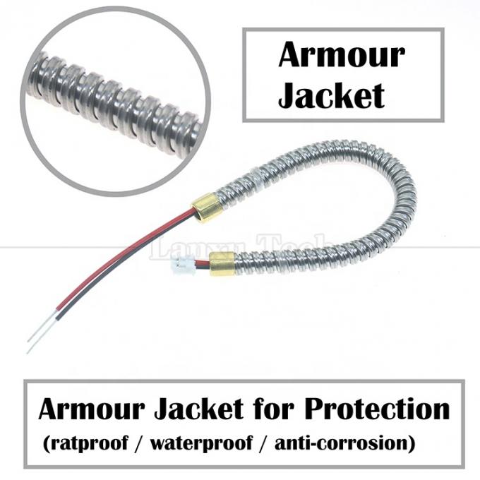 Customization Stainless Sheath Jacket Tube USB DC JST PH XH Wire Harness Assembly Armoured Cable 0