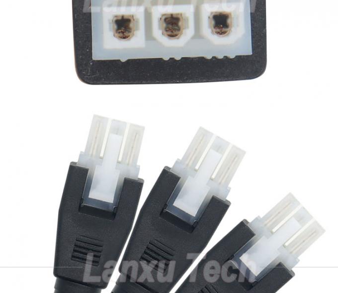 Customization Overmolded Male to Male Female 6 Pin 2451350620 Molex Mini-Fit 4.2mm Pitch Connector Assembly Cable 3