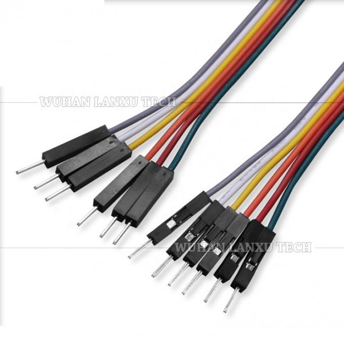 Custom Breadboard 1 Pin 2p 3p 4p 5p 6p 7p 8p 10p Male Female Dupont Connector Jumper Wire Cable 2
