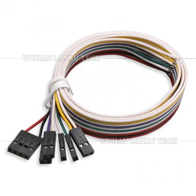 Custom Breadboard 1 Pin 2p 3p 4p 5p 6p 7p 8p 10p Male Female Dupont Connector Jumper Wire Cable 3