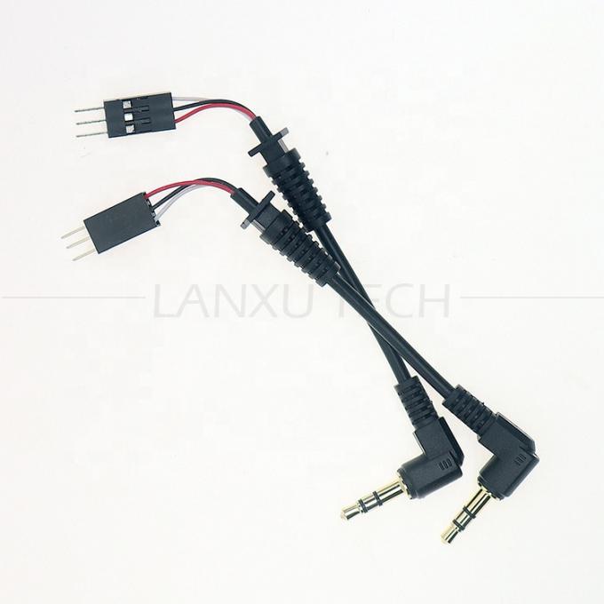 OEM Customization 3.5mm TRS TRRS Audio Jack to Dupont Connector Cable 1
