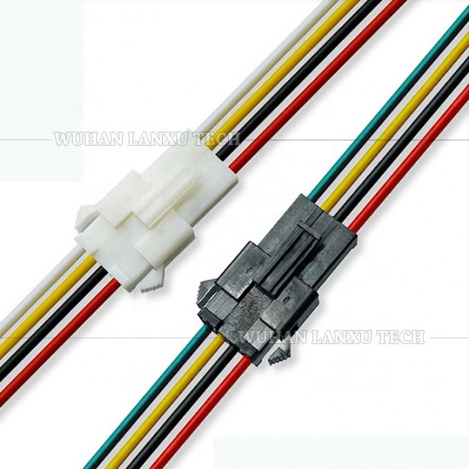2 3 4 Pin SM 2.54mm Connector Male to Female Socket Assembly Cable for GPS LED Light 0