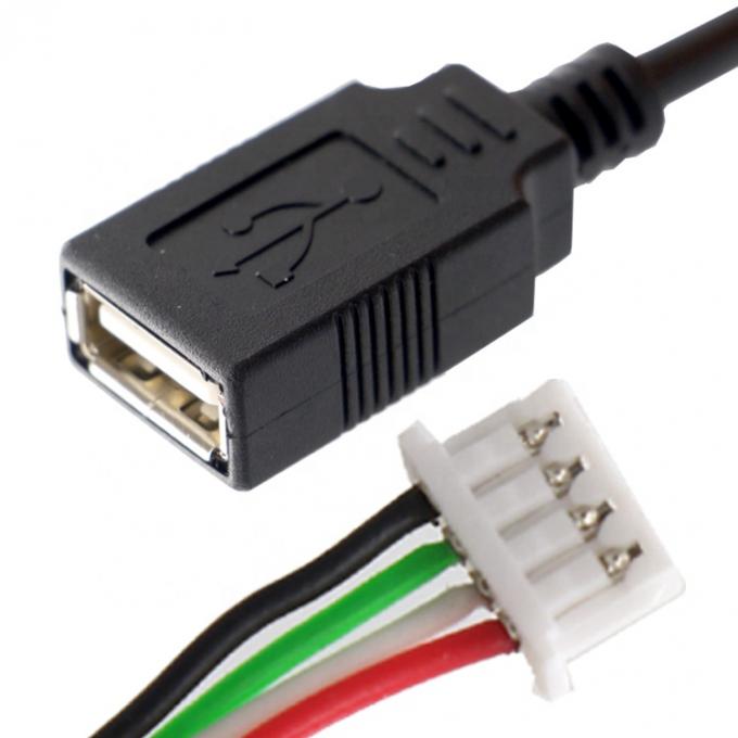OEM Assembly USB A Female  to JST 2 3  Pin PH XH 1.0mm 1.5mm 2mm Connector Pitch Cable 1