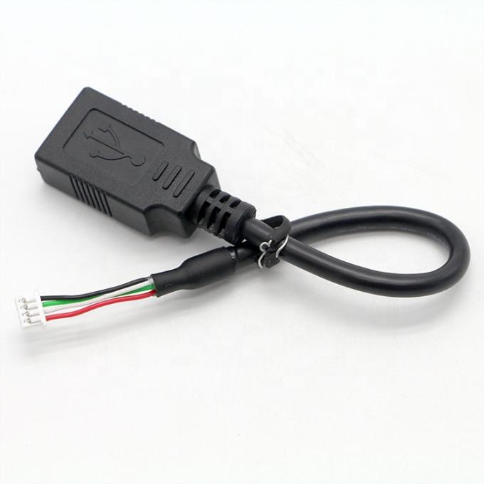 OEM Assembly USB A Female  to JST 2 3  Pin PH XH 1.0mm 1.5mm 2mm Connector Pitch Cable 4