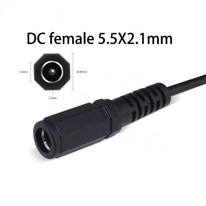 Customization DC 5.5x2.1mm 5.5x2.5mm 3.5x1.35mm 4.0x1.7mm Bareel Jack Plug to JST XH PH SH VH MX Connector Cable 3