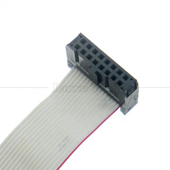Female to Female 16 PIN 1.27mm Pitch IDC 2.54mm Connector GPIO Grey Flat Ribbon Wire Cable for  Hard Drives CD Raspberry Pi 2