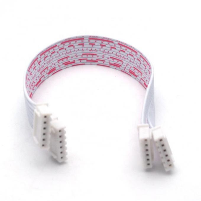 Custom 2 3 4 5 6 7 8 Pin JST XH 2.54mm Pitch Connector Flat Ribbon Cable 4