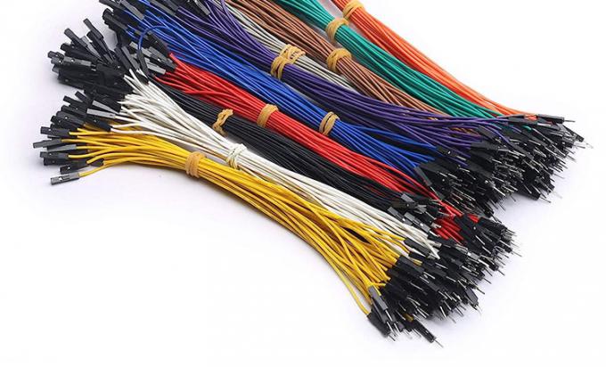 Male to Male Female to Female 2.54mm 1 Pin Dupont Connector Solderless Breadboard Jumper Wire for Arduino 6