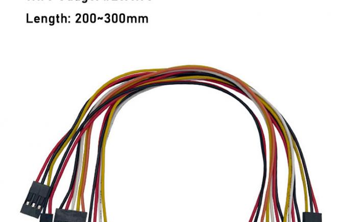2p 3p 4p 5p 6p 7p 8p 9p 10p Female to Female 2.54mm Dupont Connector Ribbon Jumper Wire 1