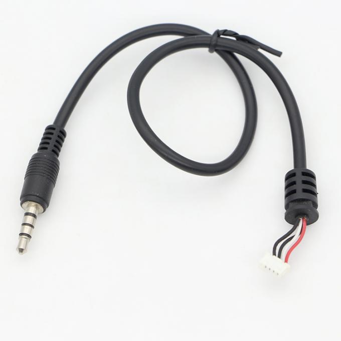 Custom Assembly 1M 2M 3M 3.5mm TRRS Audio DC Jack to JST 2.0mm 2.54mm Pitch Cable 0