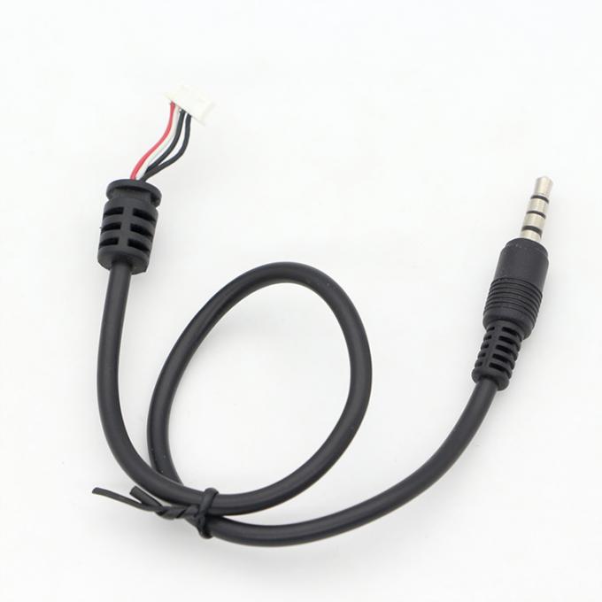 Custom Assembly 1M 2M 3M 3.5mm TRRS Audio DC Jack to JST 2.0mm 2.54mm Pitch Cable 4