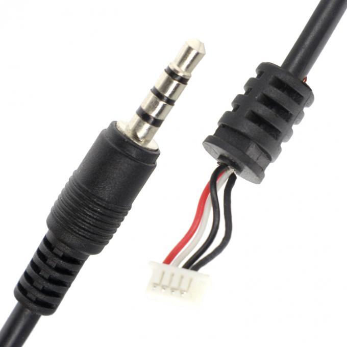 Custom Assembly 1M 2M 3M 3.5mm TRRS Audio DC Jack to JST 2.0mm 2.54mm Pitch Cable 1