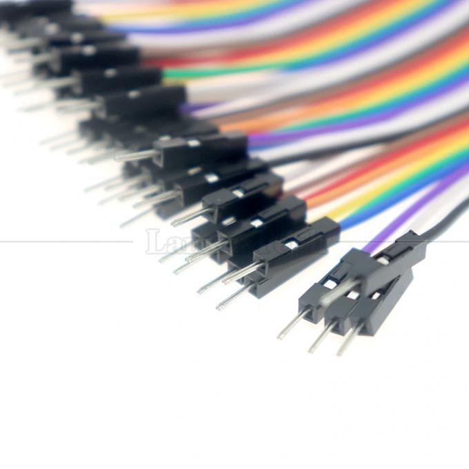 10cm 20cm 30cm 40 Pin Male to Male Female to Female Dupont GPIO Breadboard Rainbow Ribbon Jumper Wires Cable for Raspberry Pi 3