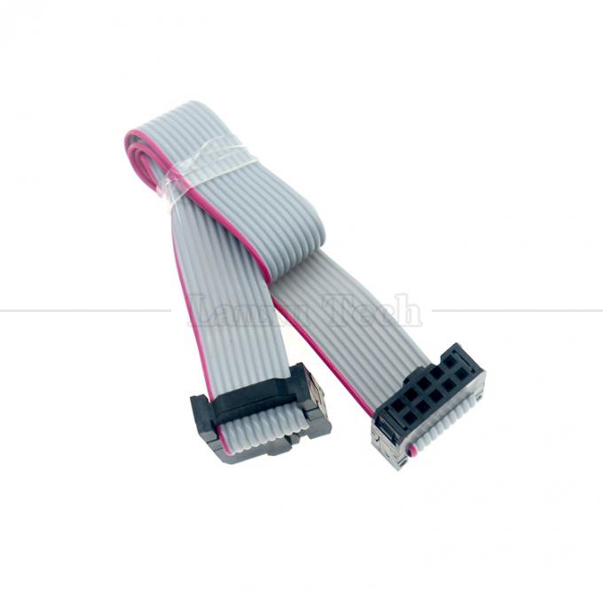 Female to Female 10 PIN 1.27mm Pitch IDC 2.54mm Connector GPIO Grey Flat Ribbon Wire Cable for  Hard Drives CD Raspberry Pi 3