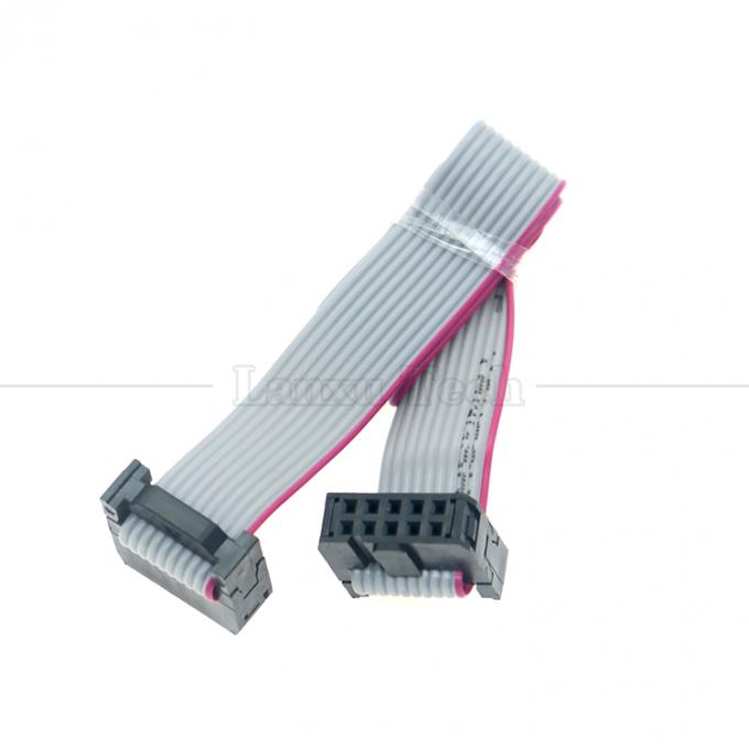 Female to Female 10 PIN 1.27mm Pitch IDC 2.54mm Connector GPIO Grey Flat Ribbon Wire Cable for  Hard Drives CD Raspberry Pi 4