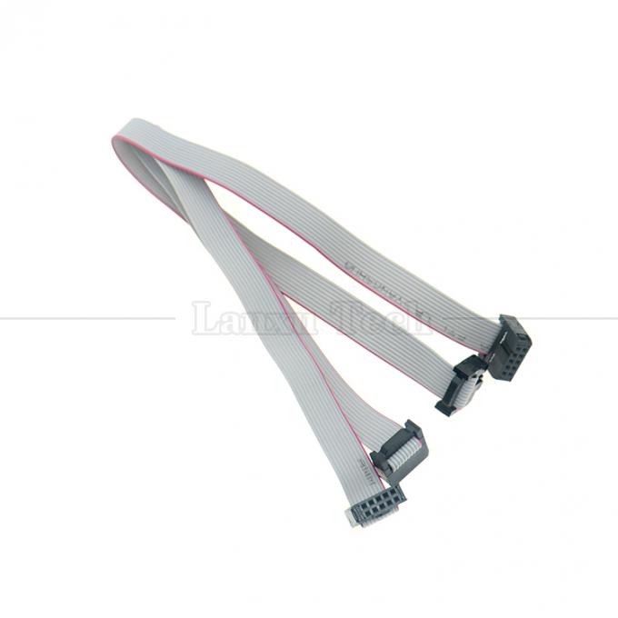 Female to Female 10 PIN 1.27mm Pitch IDC 2.54mm Connector GPIO Grey Flat Ribbon Wire Cable for  Hard Drives CD Raspberry Pi 5