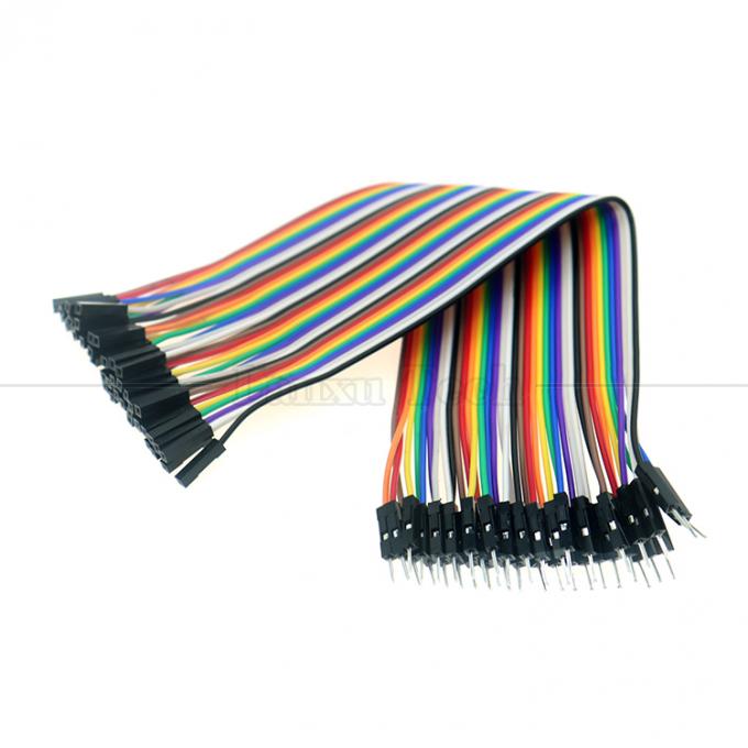 20cm 40 PIN Male to Female Dupont Breadboard GPIO Raspberry Pi Jumper Wire Cable 2