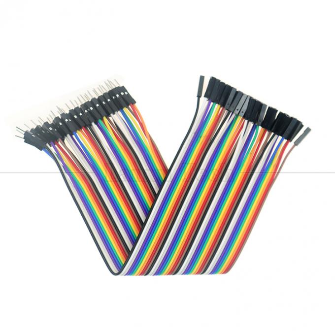 20cm 40 PIN Male to Female Dupont Breadboard GPIO Raspberry Pi Jumper Wire Cable 1