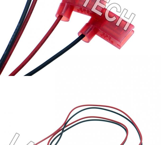 VH 2P 3.96mm Pitch to 90 Degree Angle 6.3 Spade Connector Assembly Cable Wire Harness 2