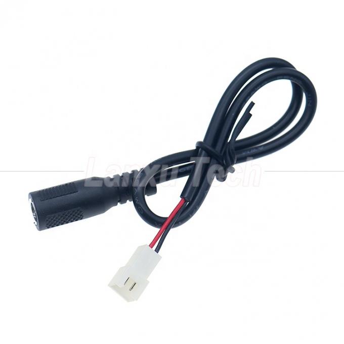 OEM Customization DC Female 5.5x2.1mm Barrel Jack to JST 2 PIN XH 2.54mm Pitch Female Connector Harness Cable 0