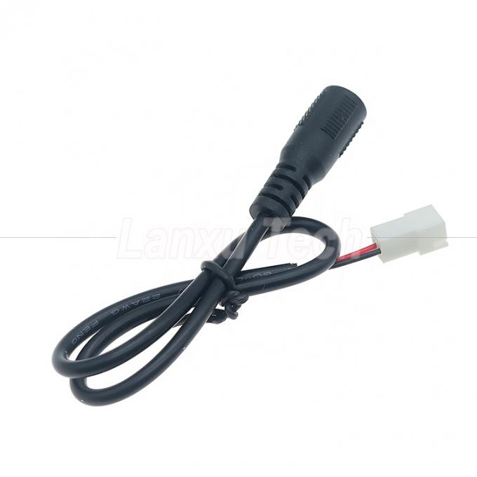 OEM Customization DC Female 5.5x2.1mm Barrel Jack to JST 2 PIN XH 2.54mm Pitch Female Connector Harness Cable 5