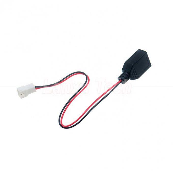 USB Type A Female to JST XH 2.54 Pitch 2 Pin Female Socket Cable 4