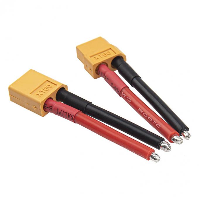 High Quality XT60 Male Female Plug Connector 12AWG Silicon Wire Lead Extension Cable for RC Lipo Battery FPV Racing Drone 1