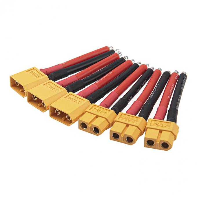 High Quality XT60 Male Female Plug Connector 12AWG Silicon Wire Lead Extension Cable for RC Lipo Battery FPV Racing Drone 5