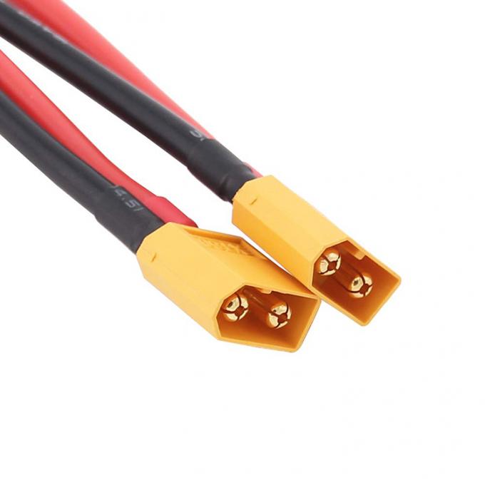 14AWG XT60 Male Plug to 4mm Banana Connector Cable for RC Lipo Battery Charge FPV Drone 3