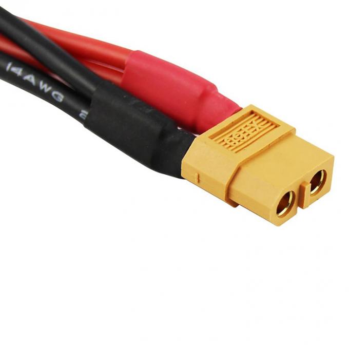 14AWG XT60 1 Female to Male Y Splitter Extension Cable for RC Lipo Battery 2
