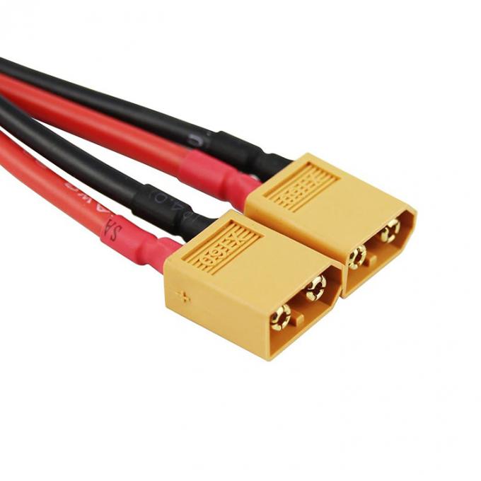 14AWG XT60 1 Female to Male Y Splitter Extension Cable for RC Lipo Battery 3
